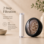 Alvoura Filtered Shower Head – 2-Step Filtration | Black